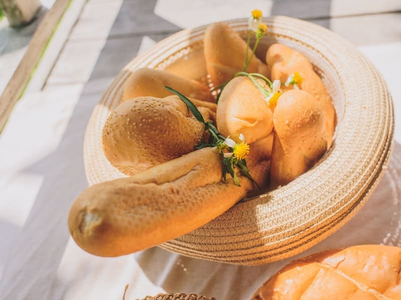 sonhos com pão francês